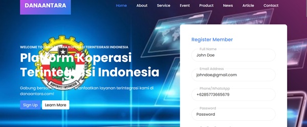 Danaantara Platform Koperasi Terintegrasi Indonesia WOLULAS TAEKWONDO CLUB INDONESIA